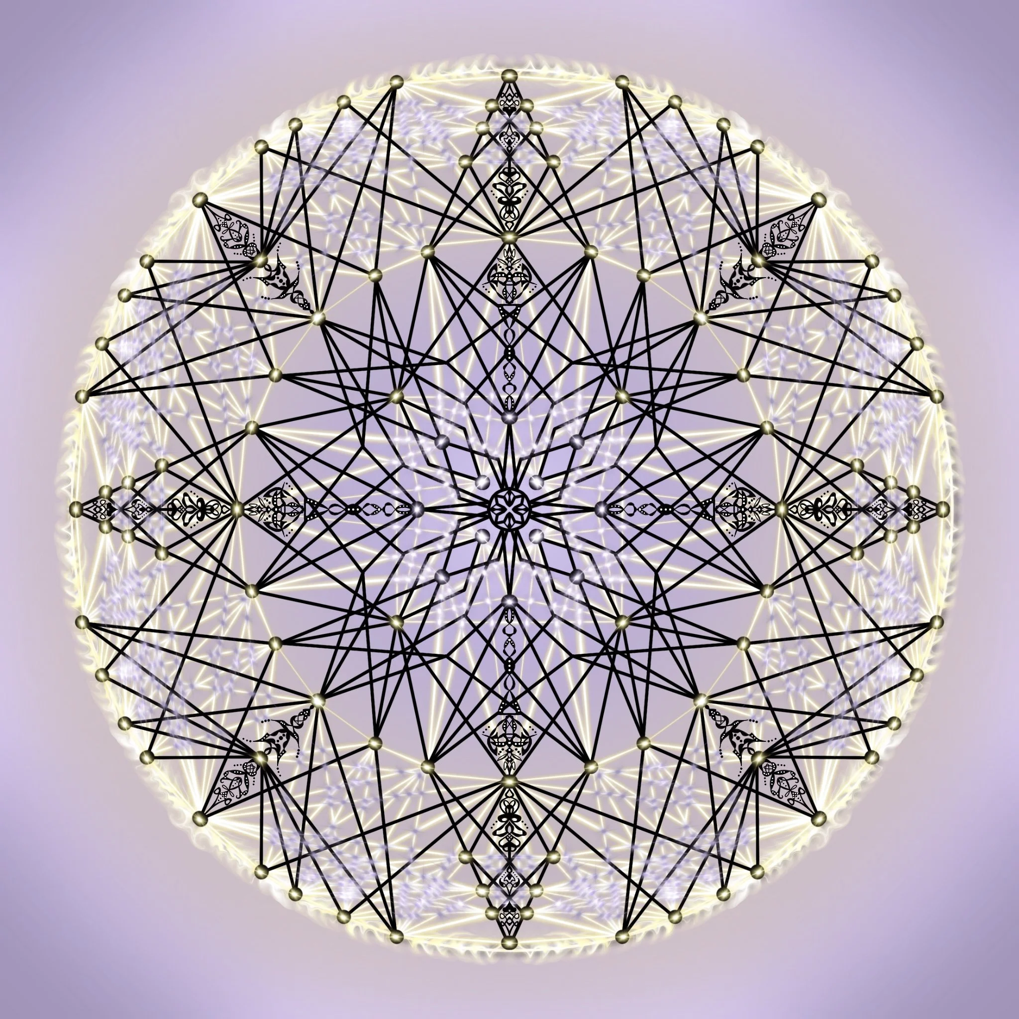 The Spiritual Glyph by Aish'Ka, a harmonic healing glyph supporting spiritual remembrance and higher awareness.