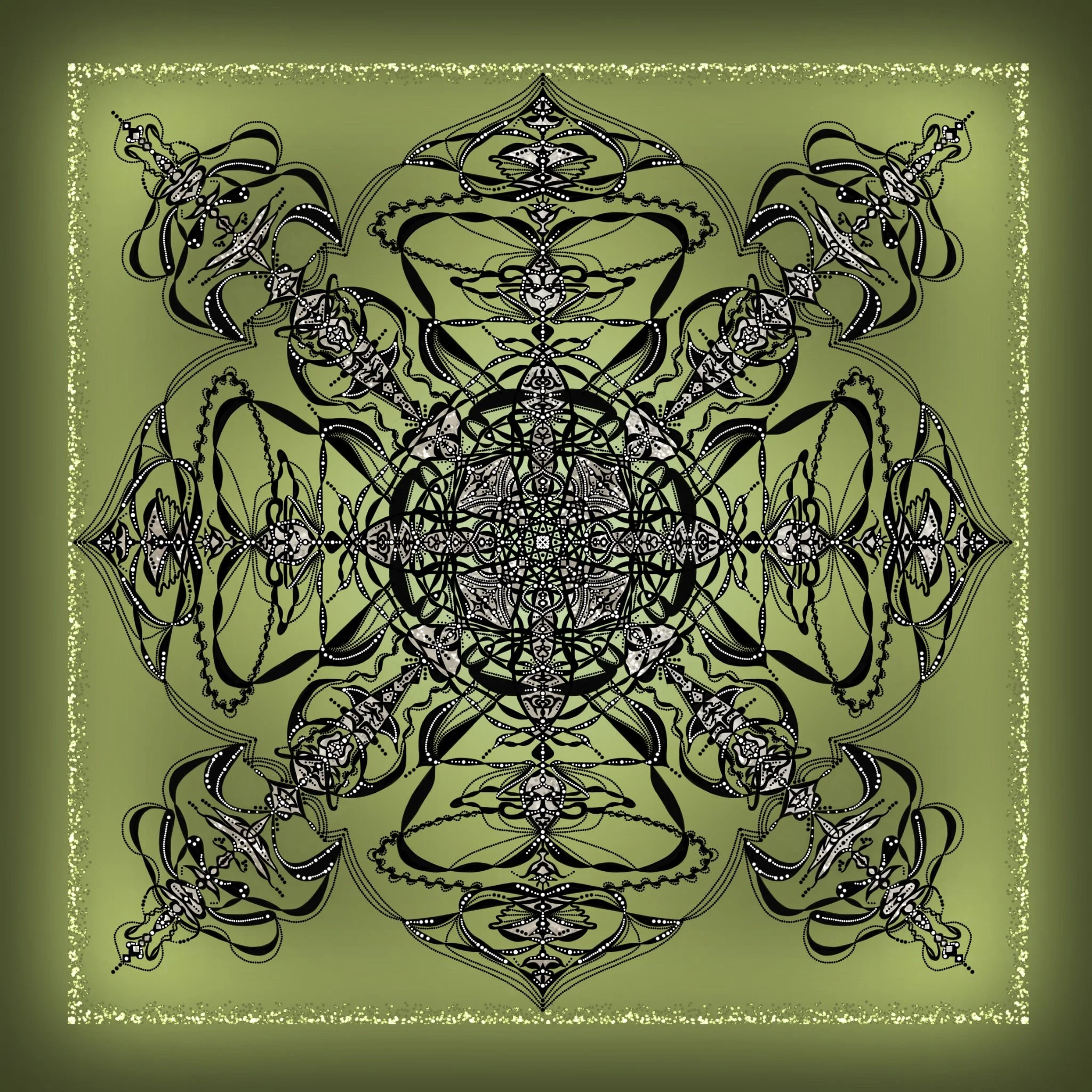 The Heart Chakra Glyph by Aish'Ka, a harmonic healing glyph supporting compassion, forgiveness, self-love and heart healing.
