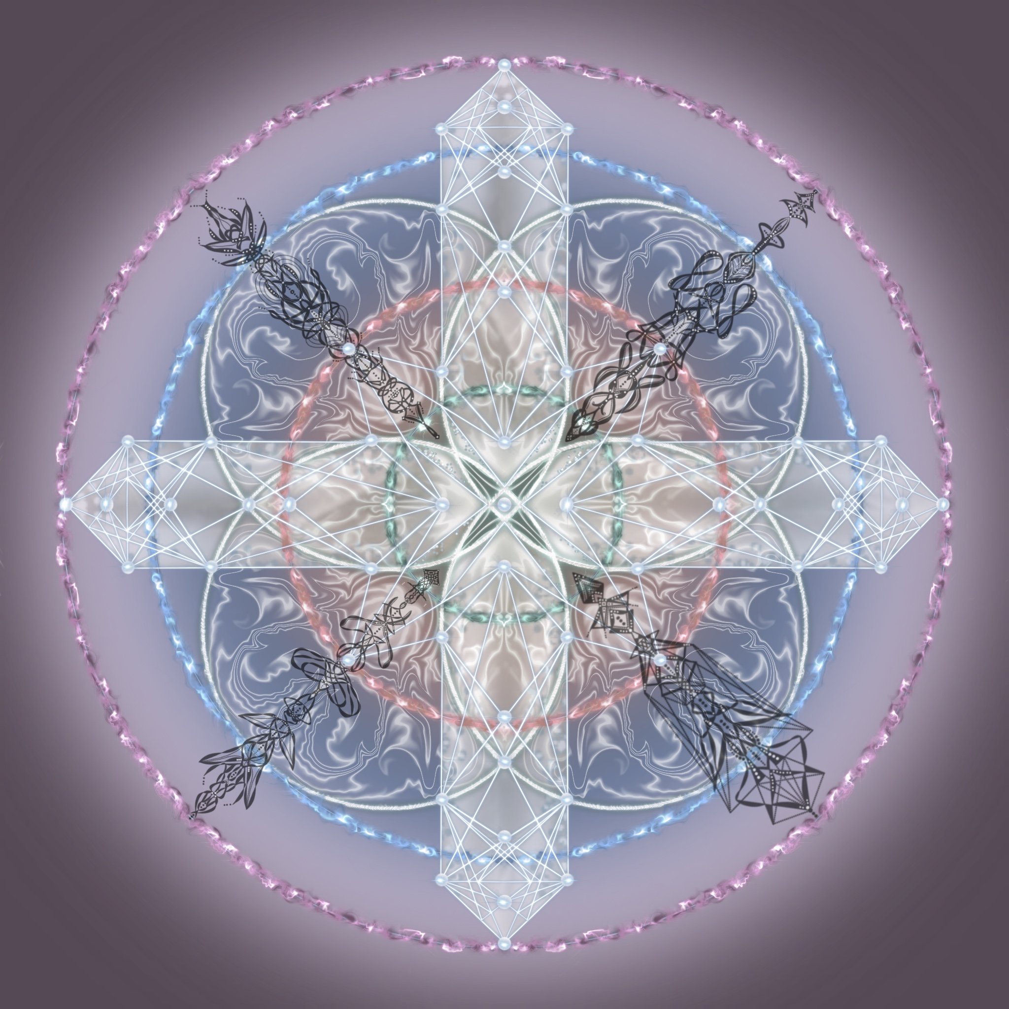 Aish'Ka's Signature Crest, a harmonic glyph representing the unified light body and multidimensional remembrance.