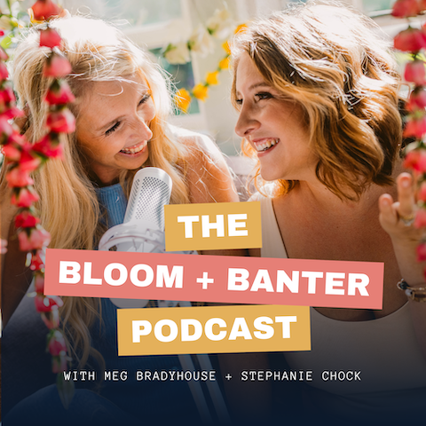 The Bloom + Banter Podcast on Fearing Judgement and Finding the Courage to Show Up Authentically in Real Life + Online