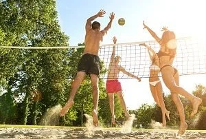 Sand Volleyball Courts and Other Private Sporting Installations