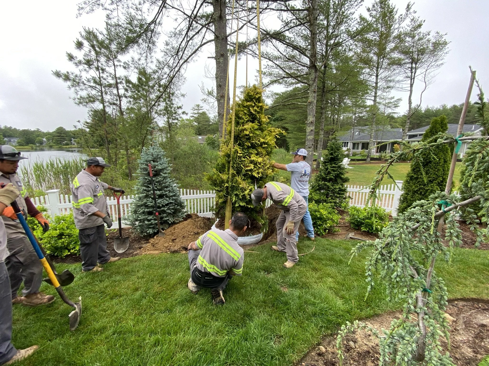 Lawn care services package in Norwell, MA