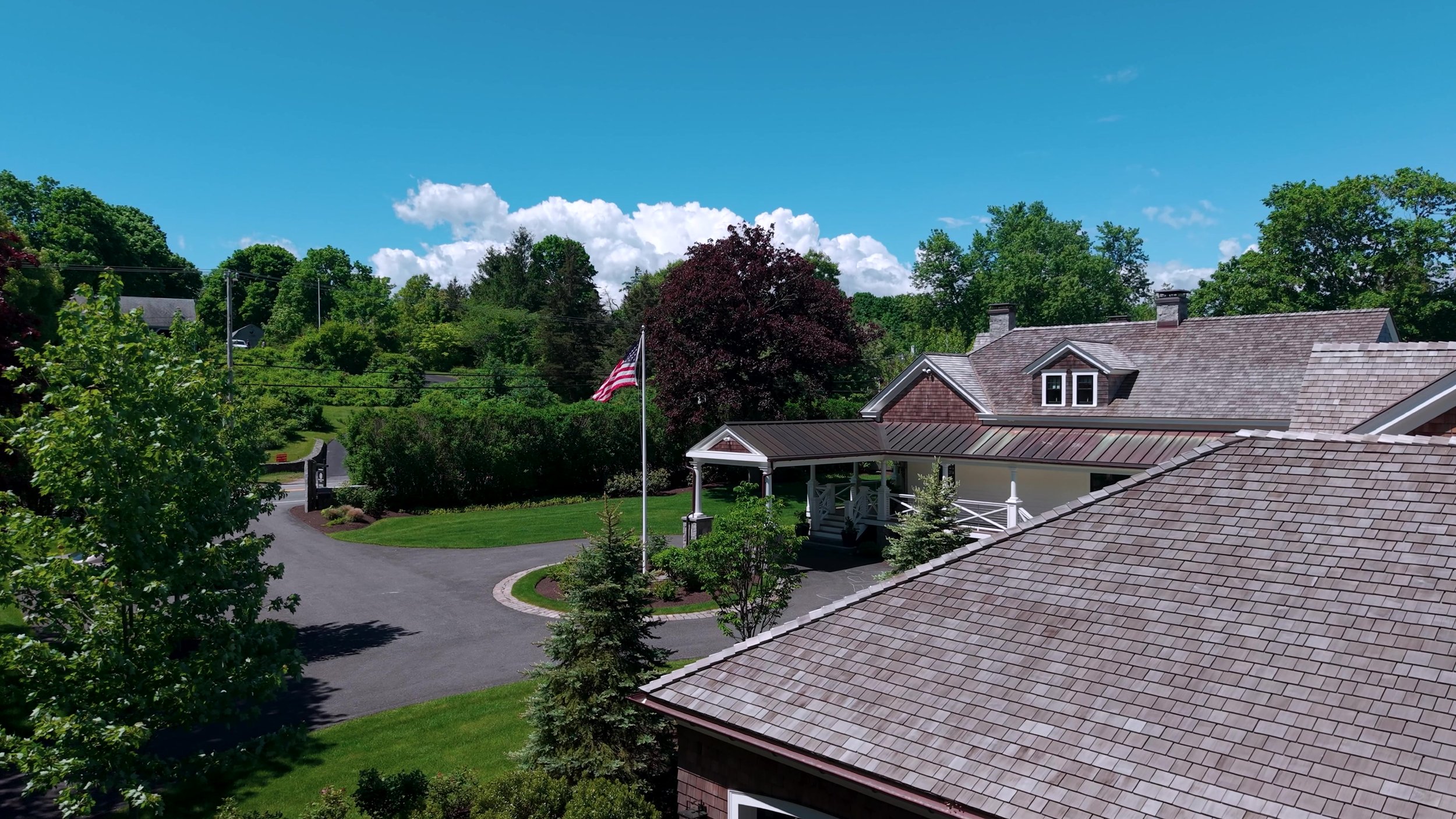 Front of residential home