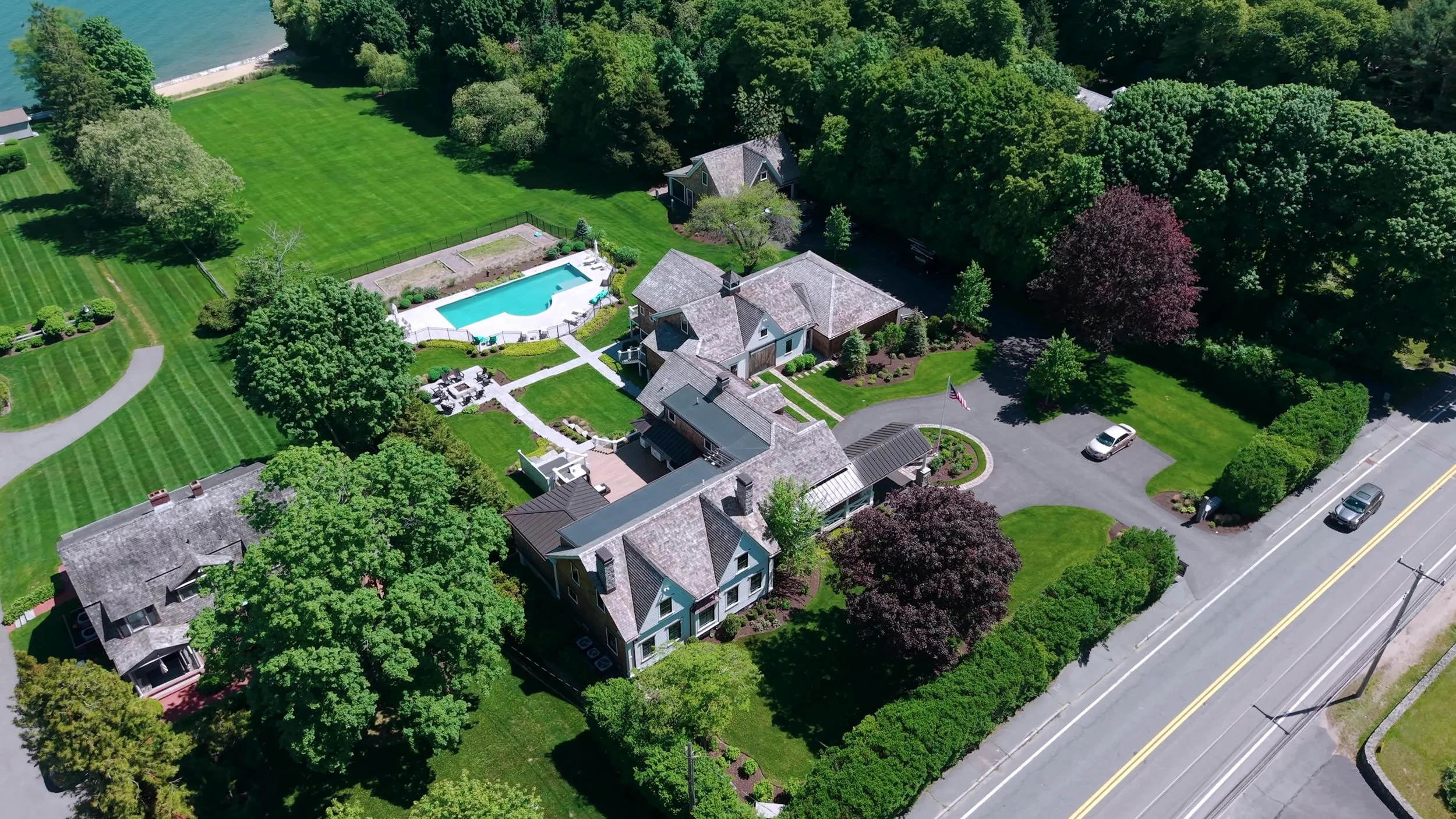 Full landscape design transformation in Middleborough, MA