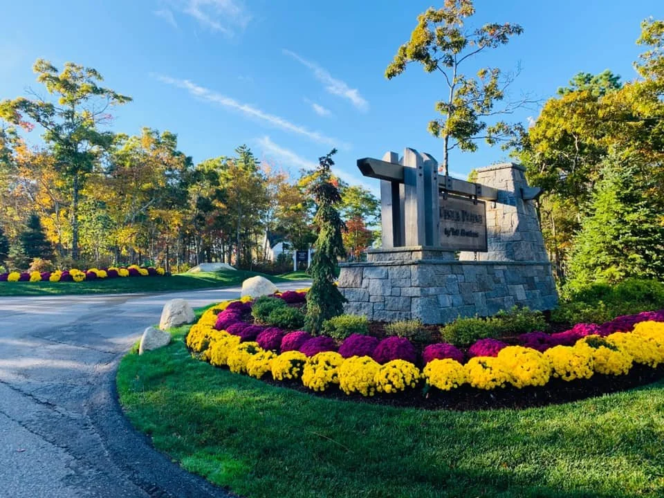 Commercial outdoor space design in Bridgewater, MA