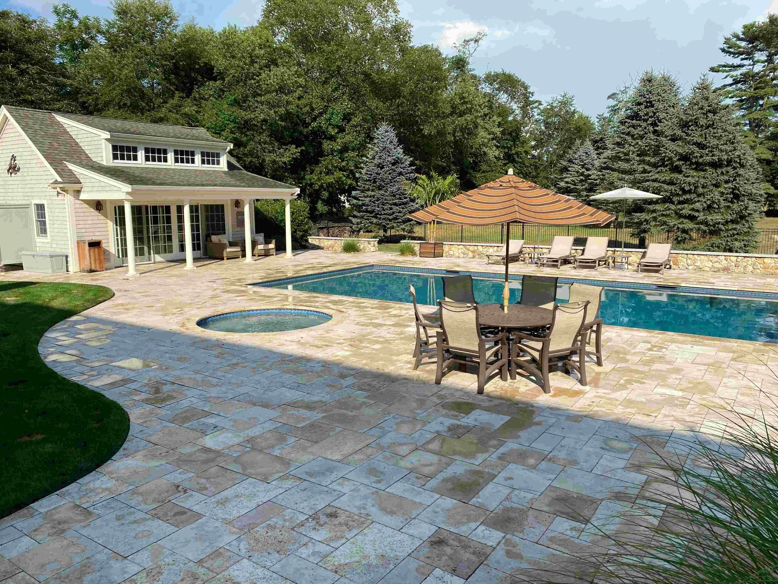 patio contractor project in Bridgewater, MA