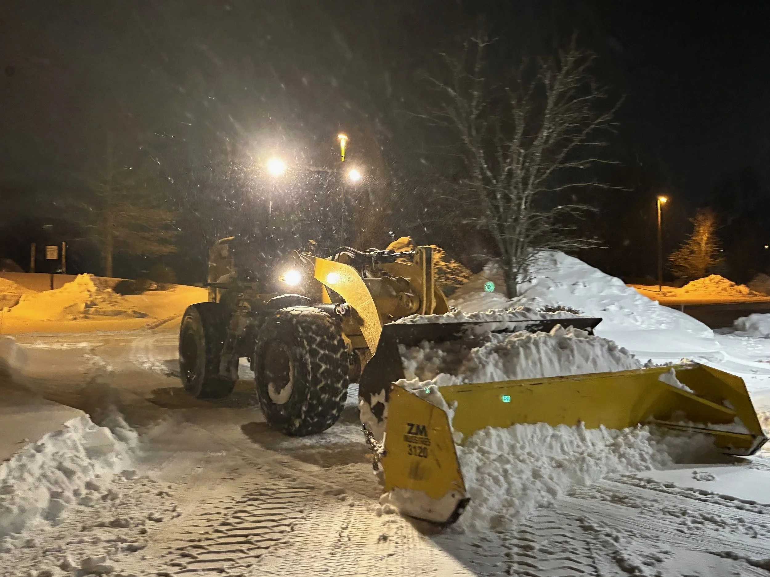 Commercial snow removal service in Bridgewater, MA