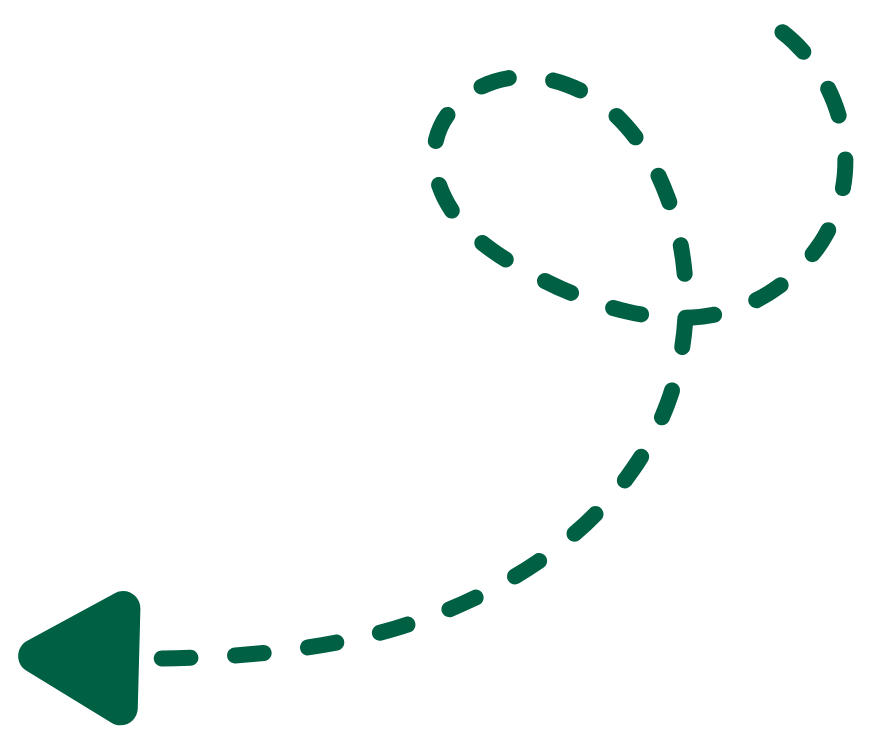 Green arrow showing Arabic letters to word.