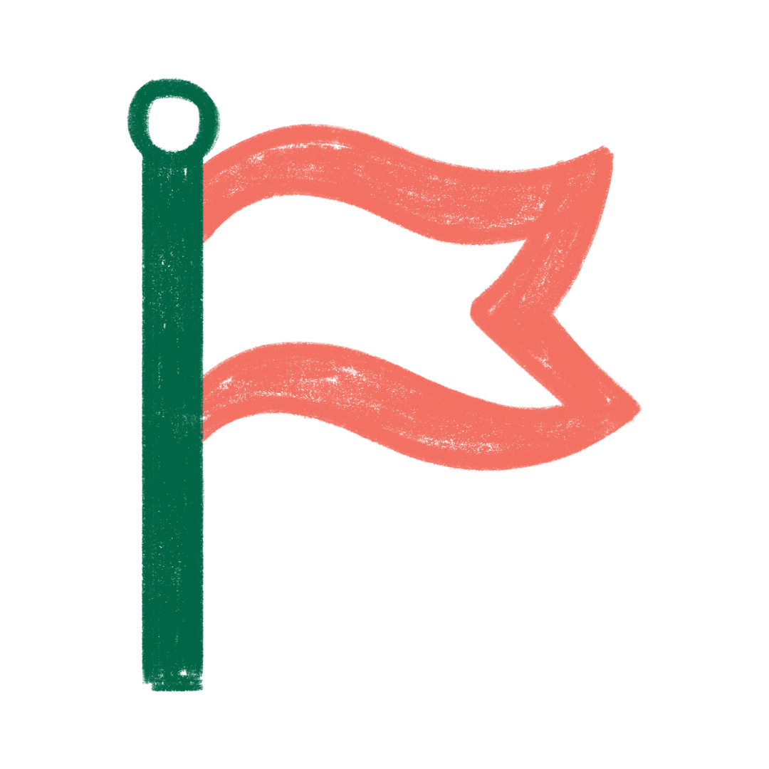 Flag icon highlighting fun, activity-based methods for learning Arabic.