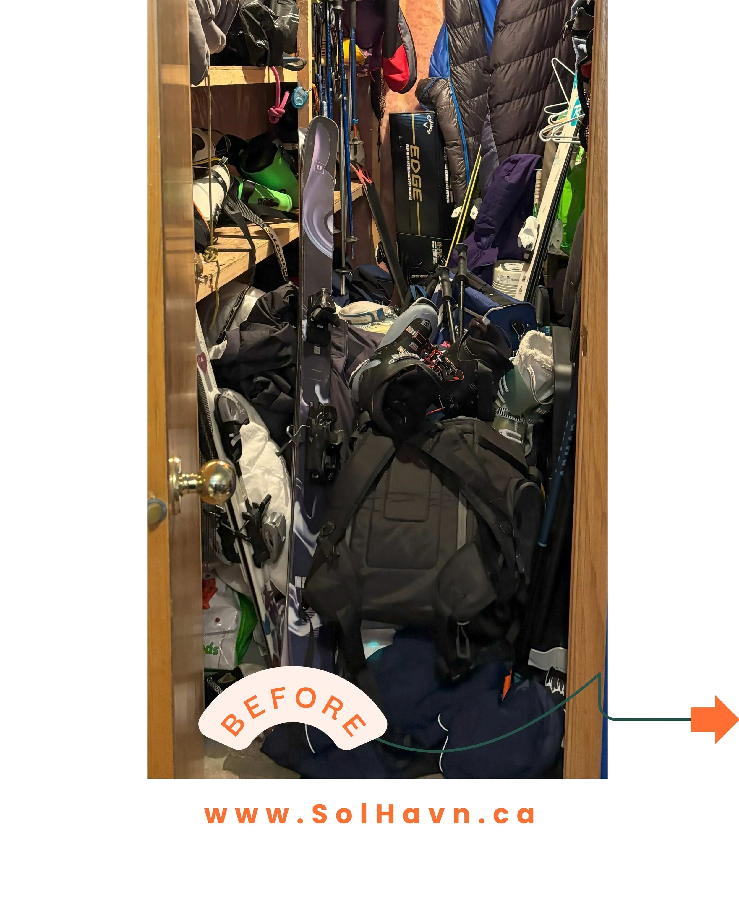 Sports Closet Project - Find Sports Equipment Easily