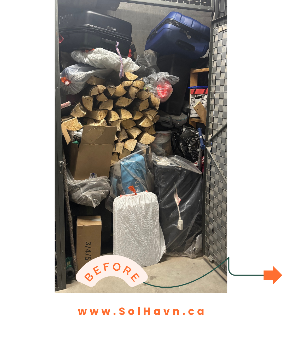 Storage Unit Project - Access stroller + Bike Daily