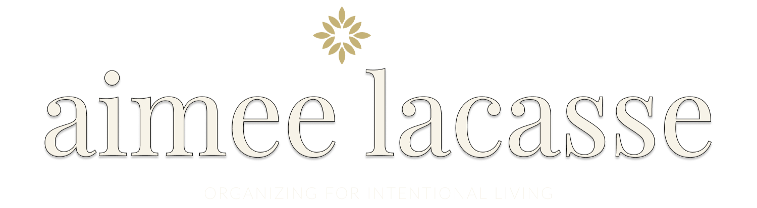 Professional Organizer + Aimee LaCasse + Petaluma CA
