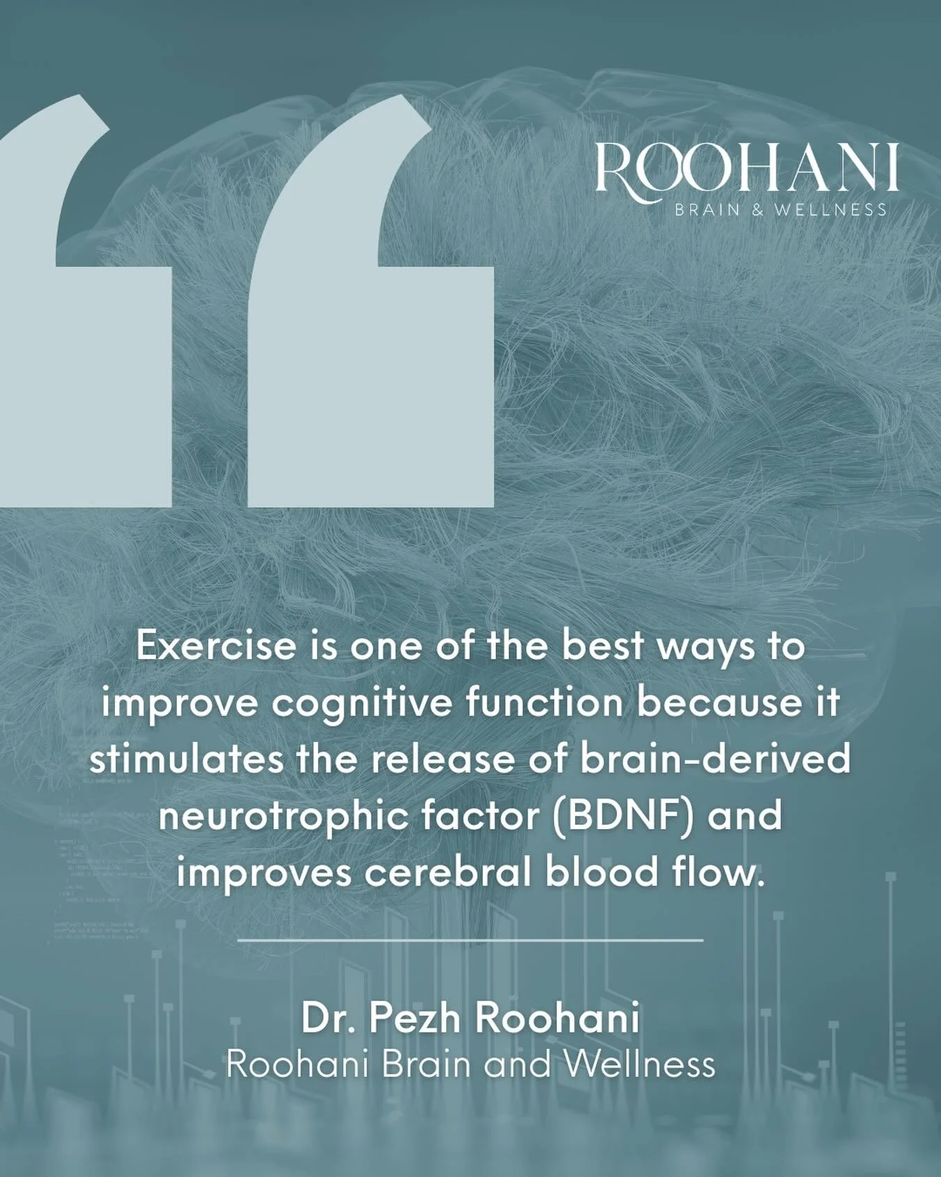 🧠 Exercise is one of the most powerful ways to improve cognitive function.

When you exercise, your brain releases BDNF (Brain-Derived Neurotrophic Factor) &mdash; often called &ldquo;fertilizer for the brain.&rdquo; 🌱

BDNF plays a critical role i