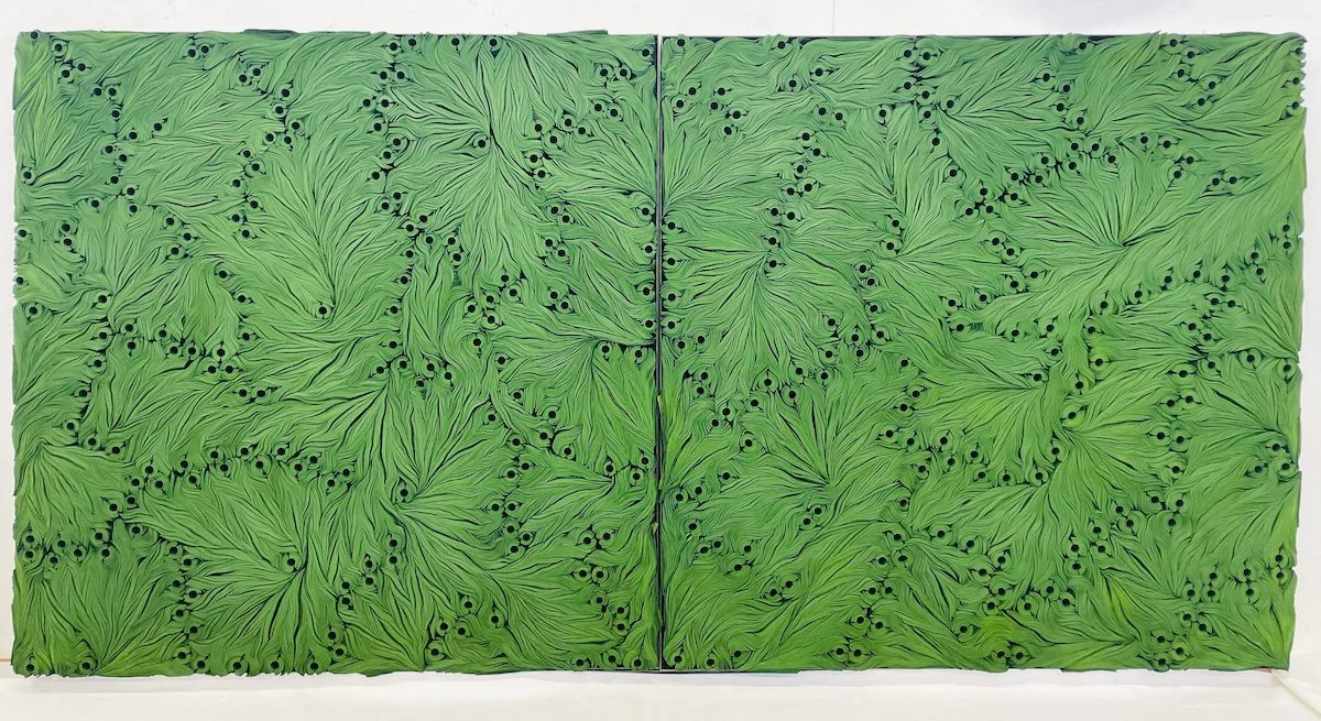 Title, Year, Size, Medium