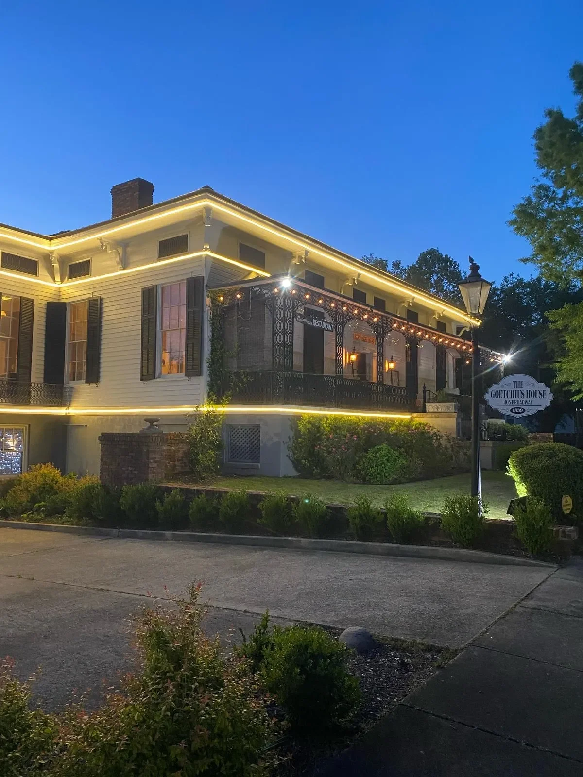 A Formal Evening @ The Goetchius House