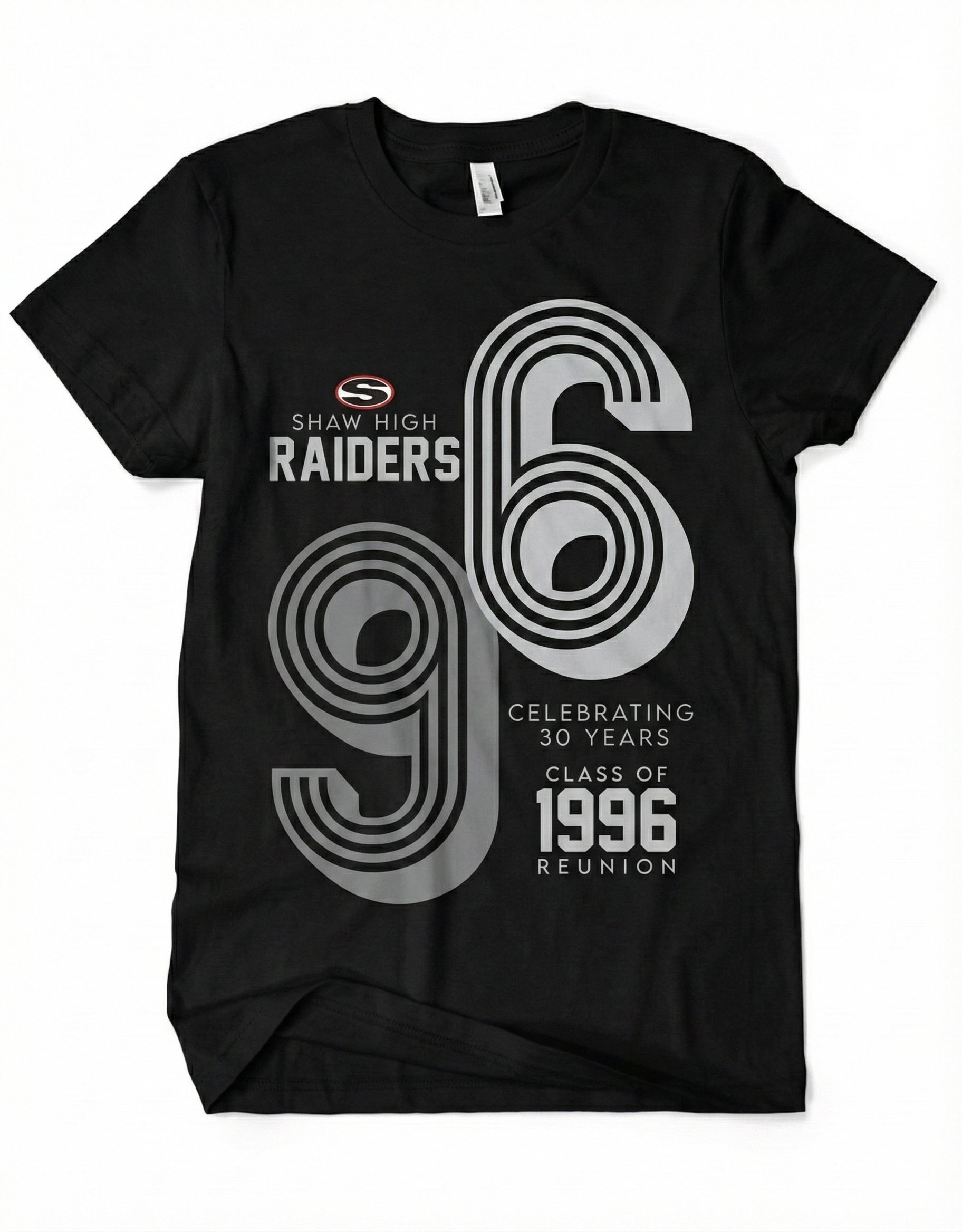 Shaw High Raiders Vintage '96 T