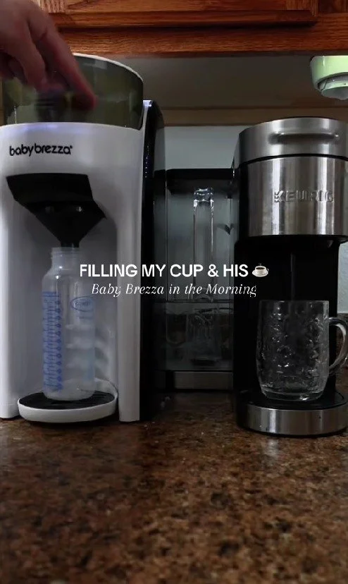 Filling My Cup and His, Baby Brezza