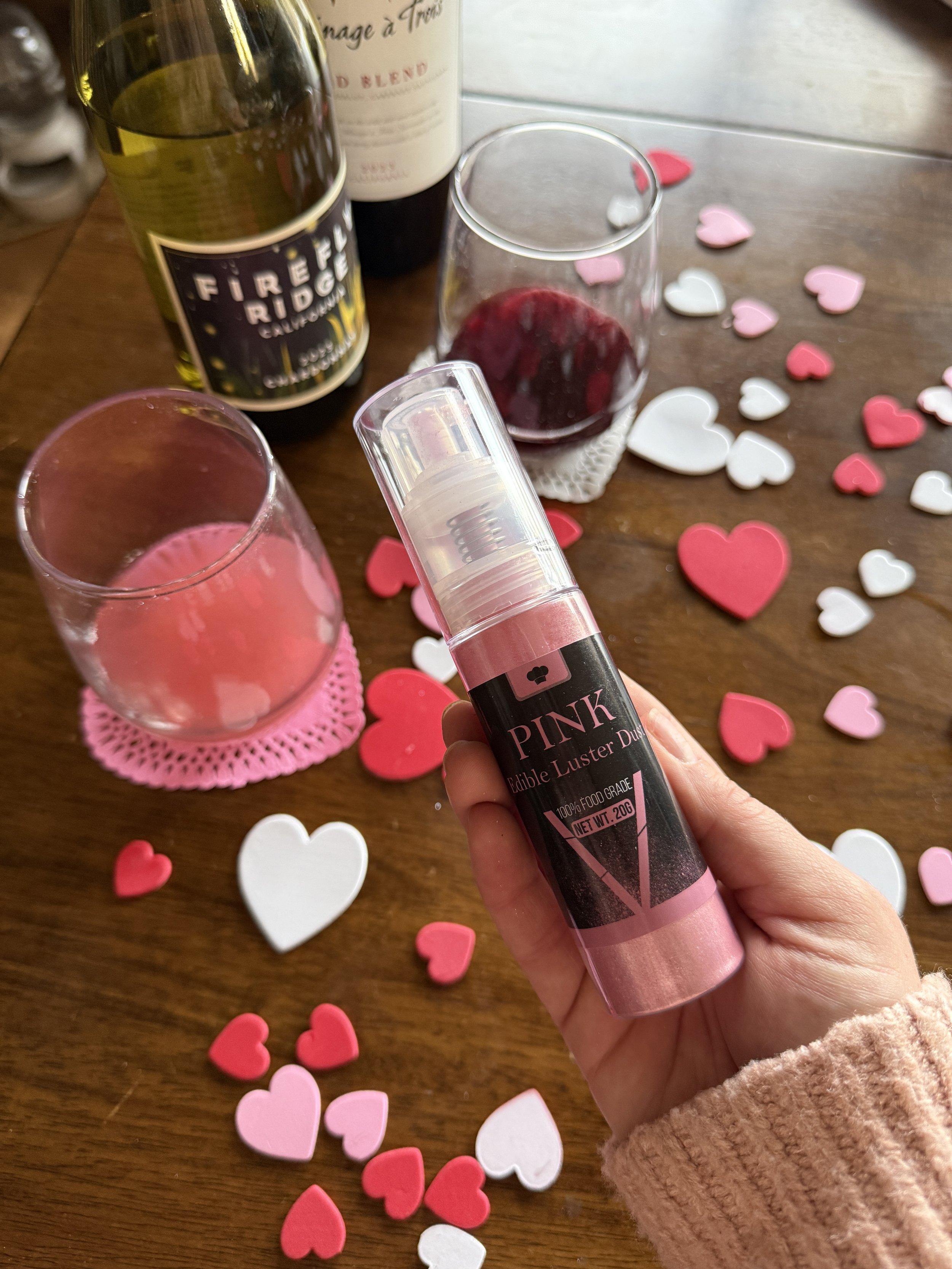 Testing Edible Glitter