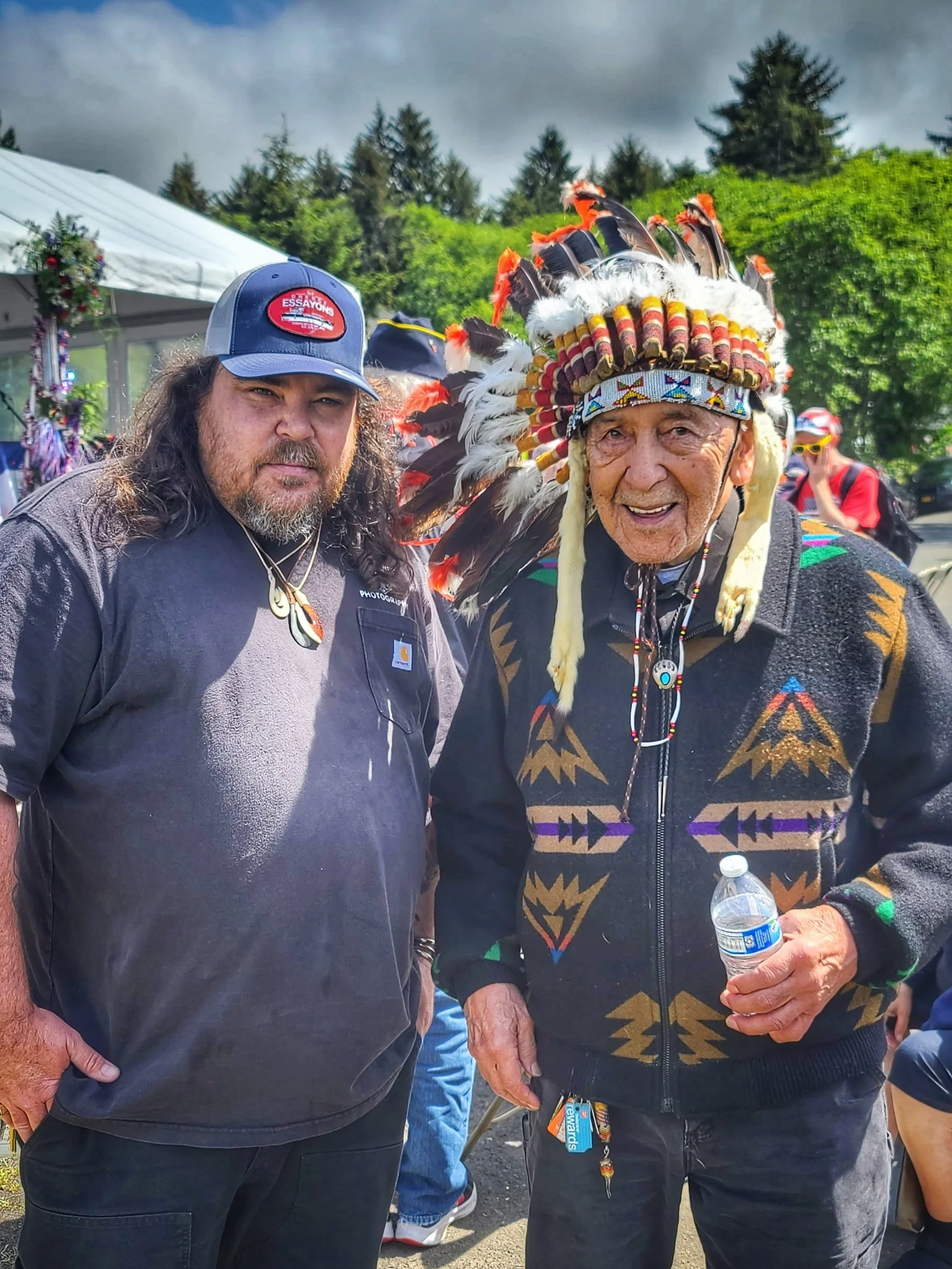 Fleet of flowers in Depoe Bay, Oregon
