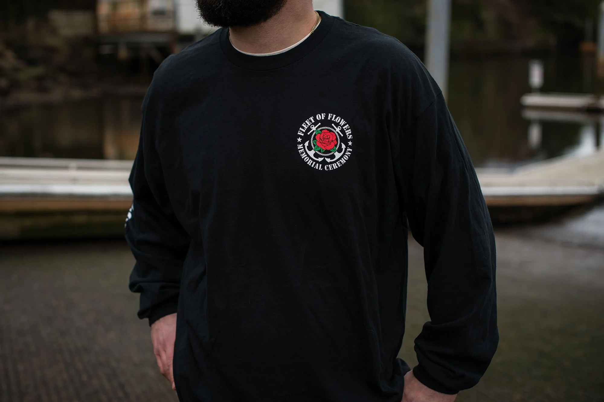 Fleet of Flowers 2025 L/S Tee - Front Closeup