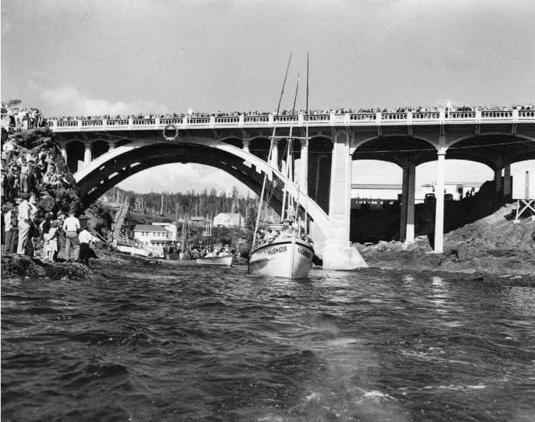 Depoe Bay Fleet of Flowers 1950