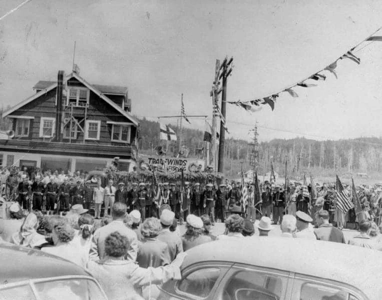 Depoe Bay Fleet of Flowers 1950