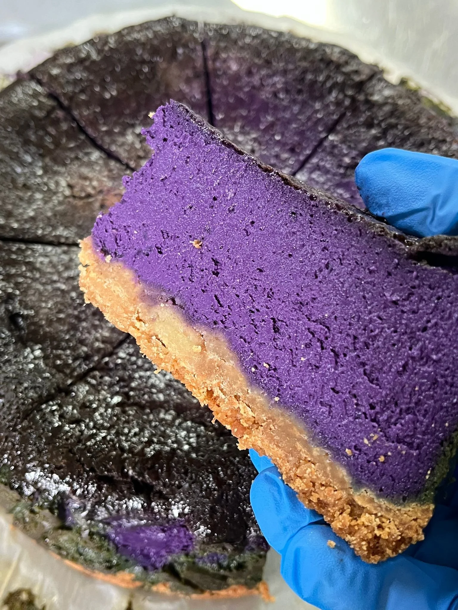 UBE - CHEESECAKE -