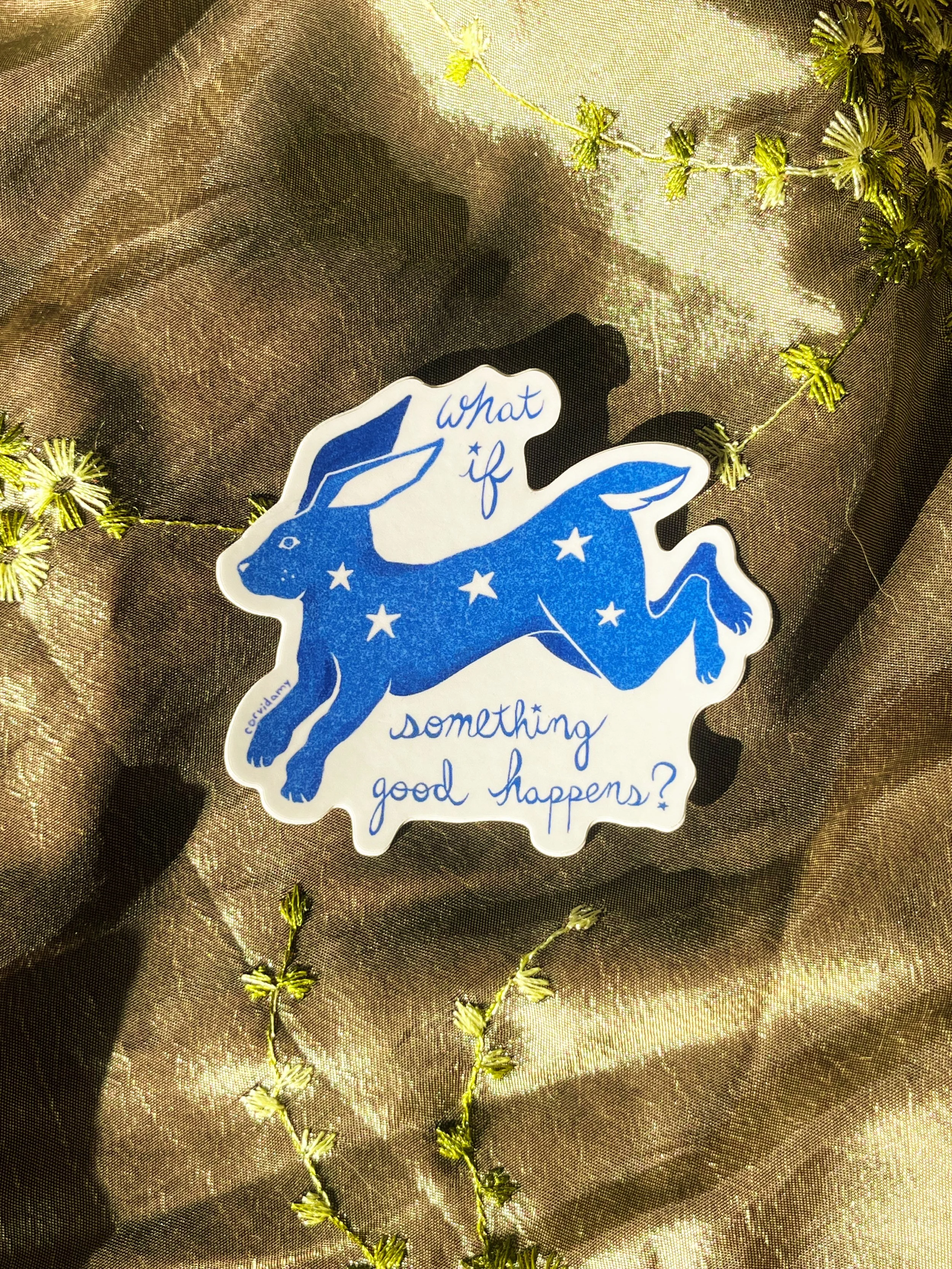 What if? Rabbit Sticker