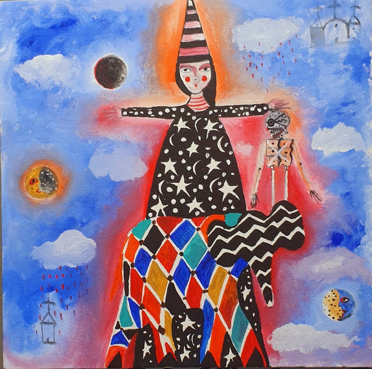 Leobardo Huerta "Serie de Exvotos"