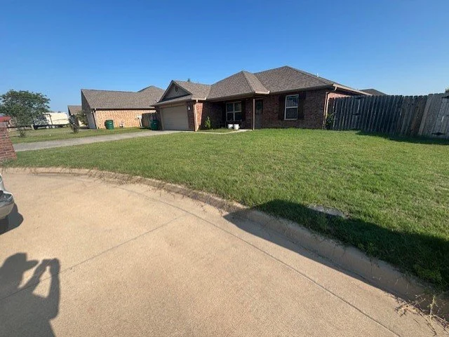 Lawn Care (Before) - Perkins, Oklahoma