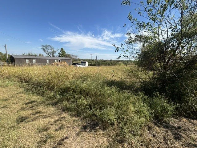 Lawn Care (Before) - Cushing, Oklahoma