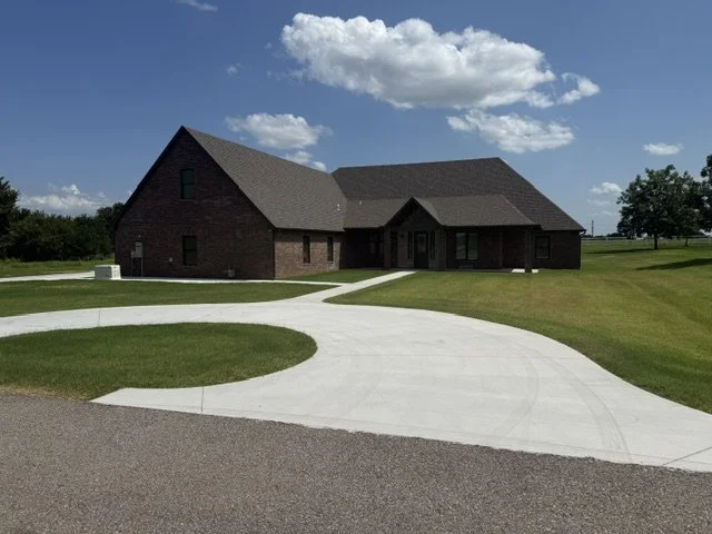 Routine lawn maintenance — mowing, trimming, edging, and cleanup.