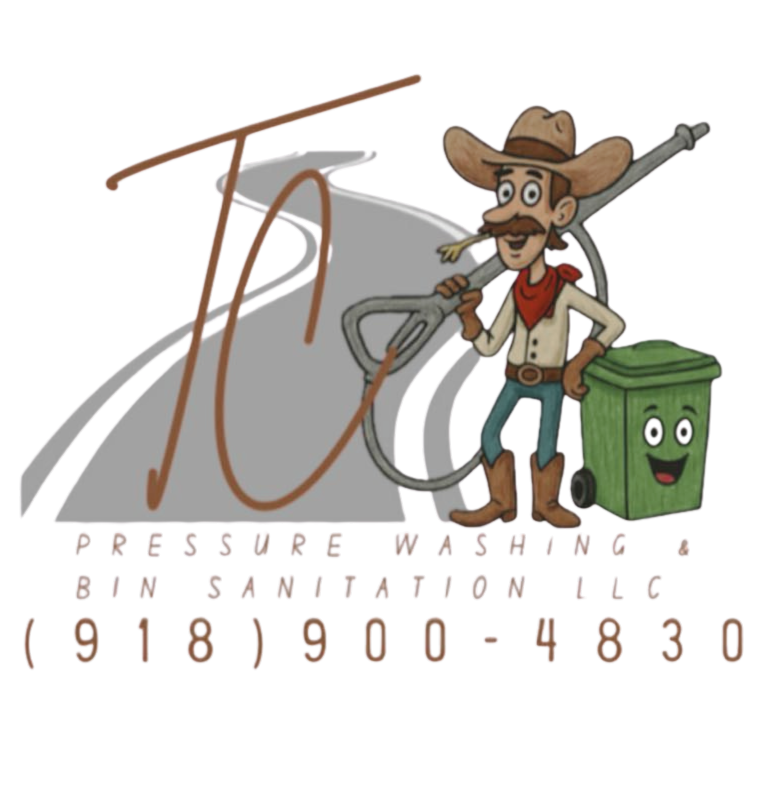 TC Pressure Washing & Bin Sanitation logo – Community Property Revival partner in Cushing, Oklahoma