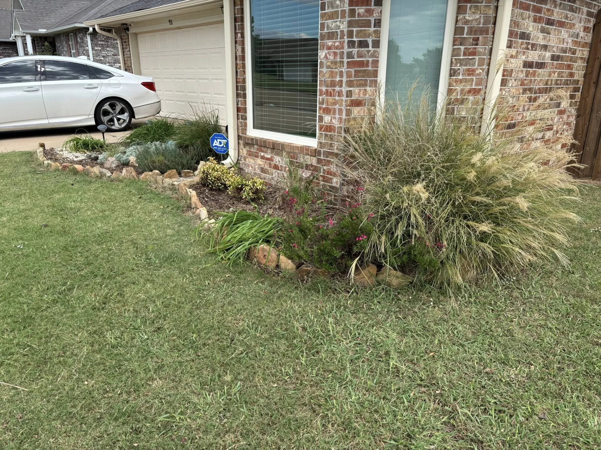 Flower Bed Cleanup (After) - Cushing, Oklahoma