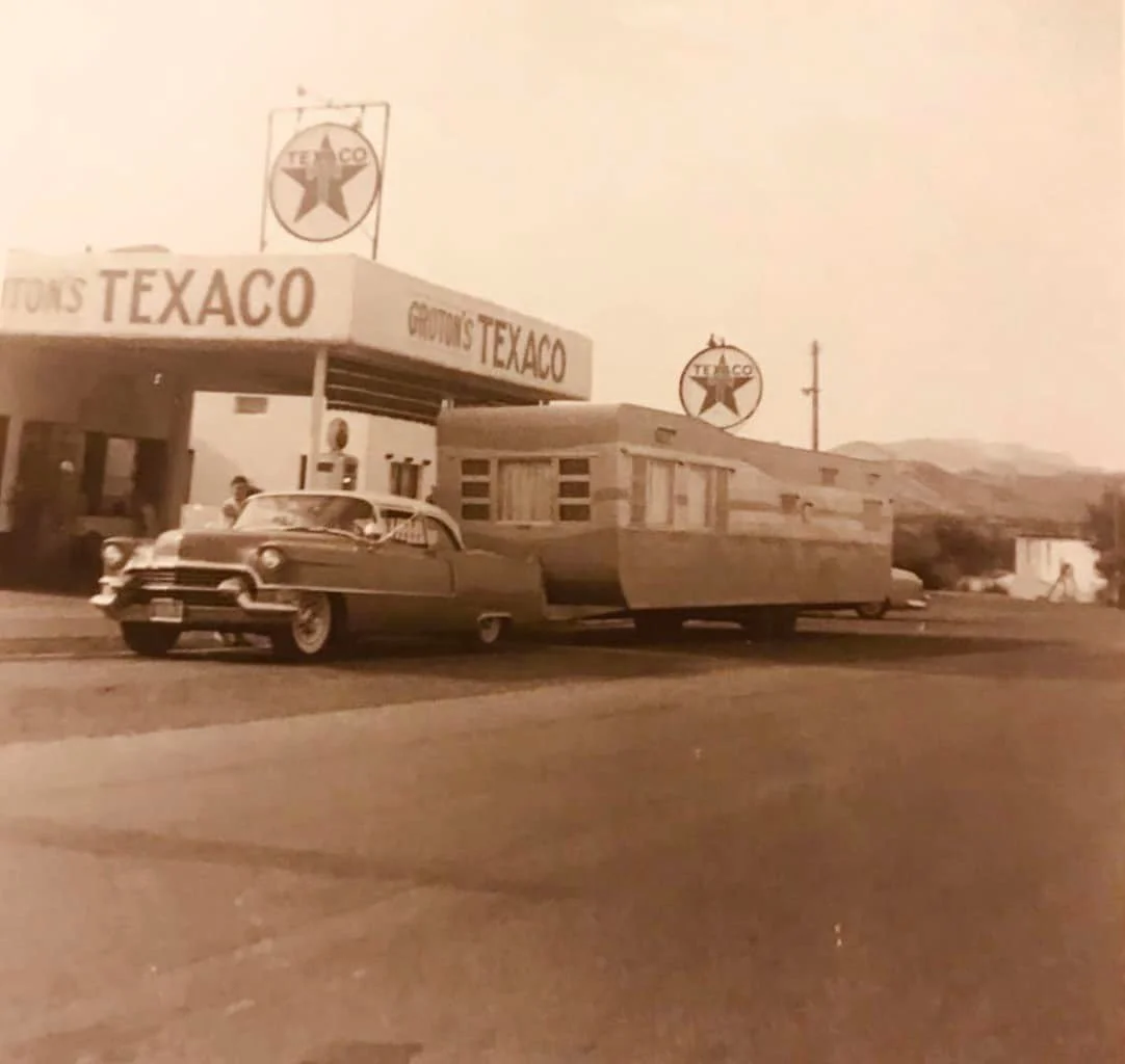 Old Texaco station on Route 66 Glendora