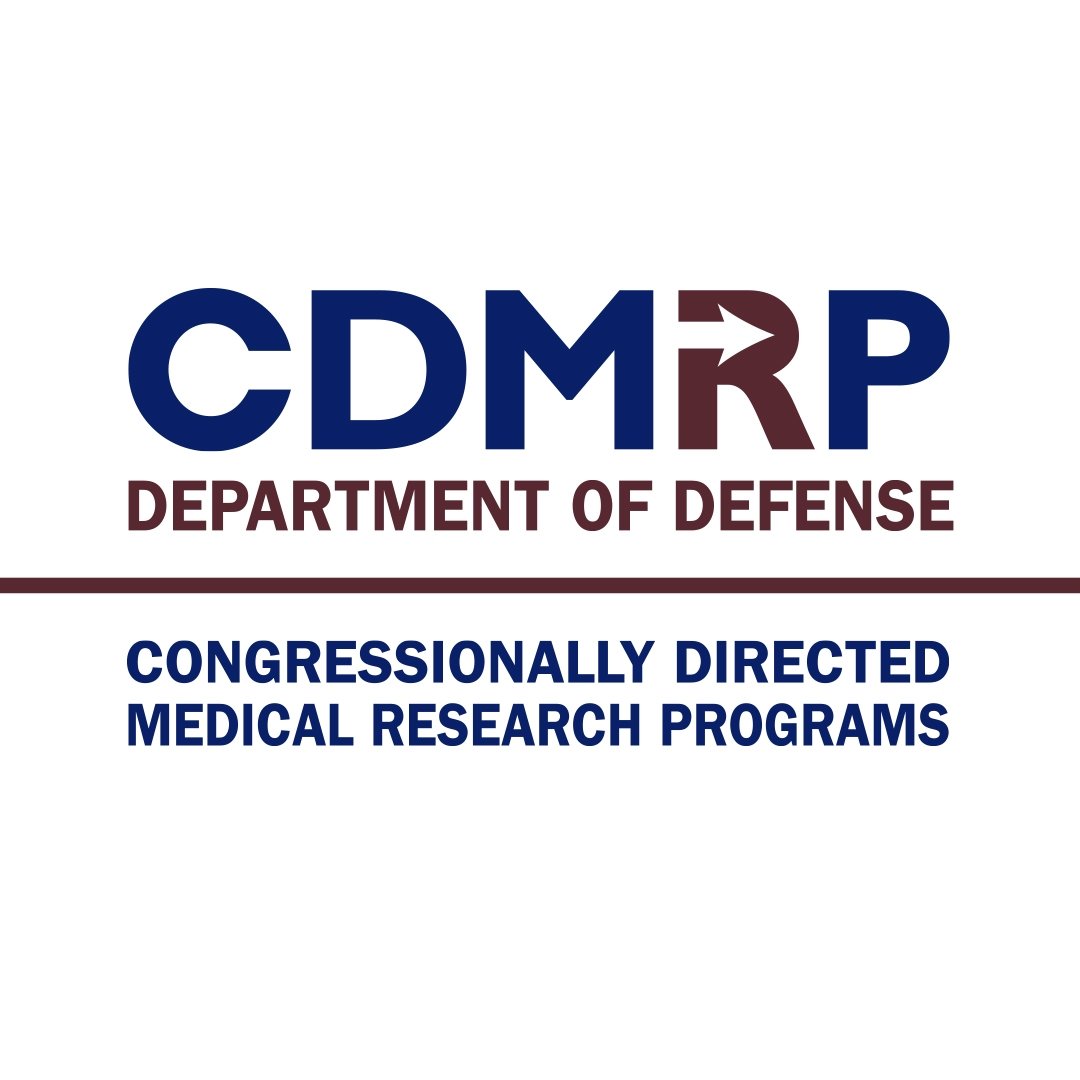 Logo of the Department of Defense, highlighting congressional medical research programs.