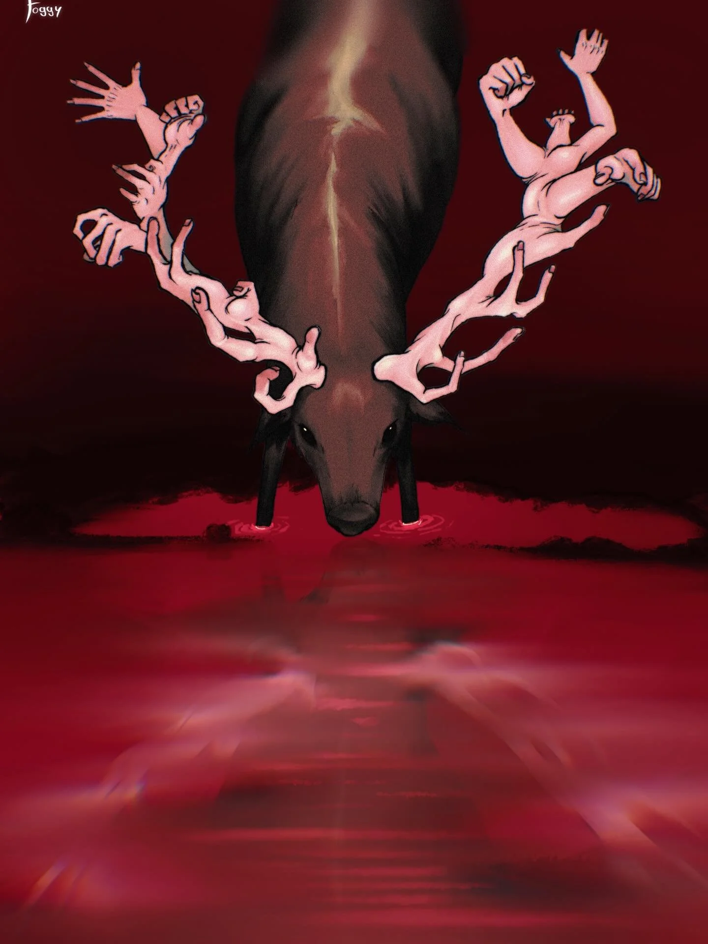 Rainbow series no.1 ❤️

#starflesh #illustration #procreate