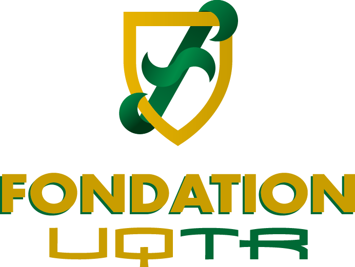 Logo vert et jaune avec un symbole de main tenant une clé verte, avec le mot 'FONDATION' écrit en dessous.