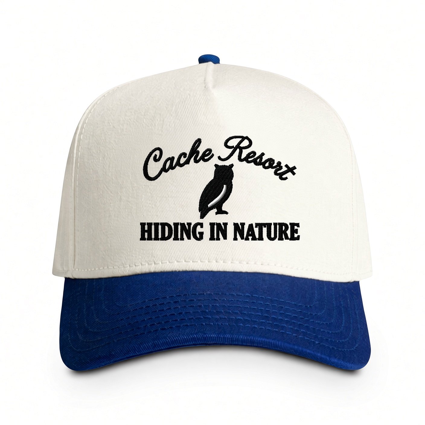 Hiding In Nature - Owl Edition | Frame Two-Tone Cap