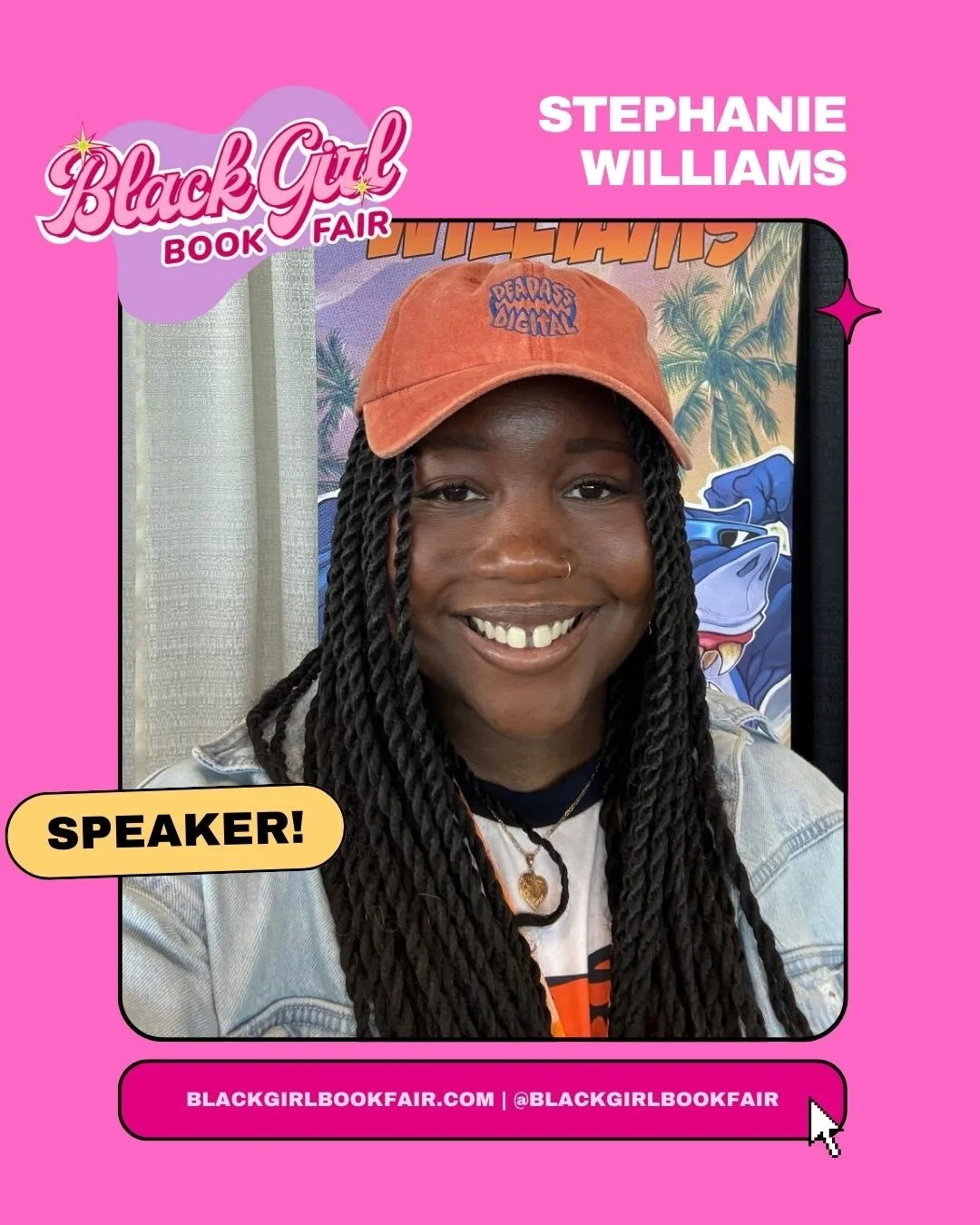 Helloooo everybody! In addition to our catalogue, the day of the fair we&rsquo;ll be hosting a series of panels right here on Instagram with incredible writers, creators, and community builders. Our first speaker reveal? @steph_i_will ! 

She is a FO