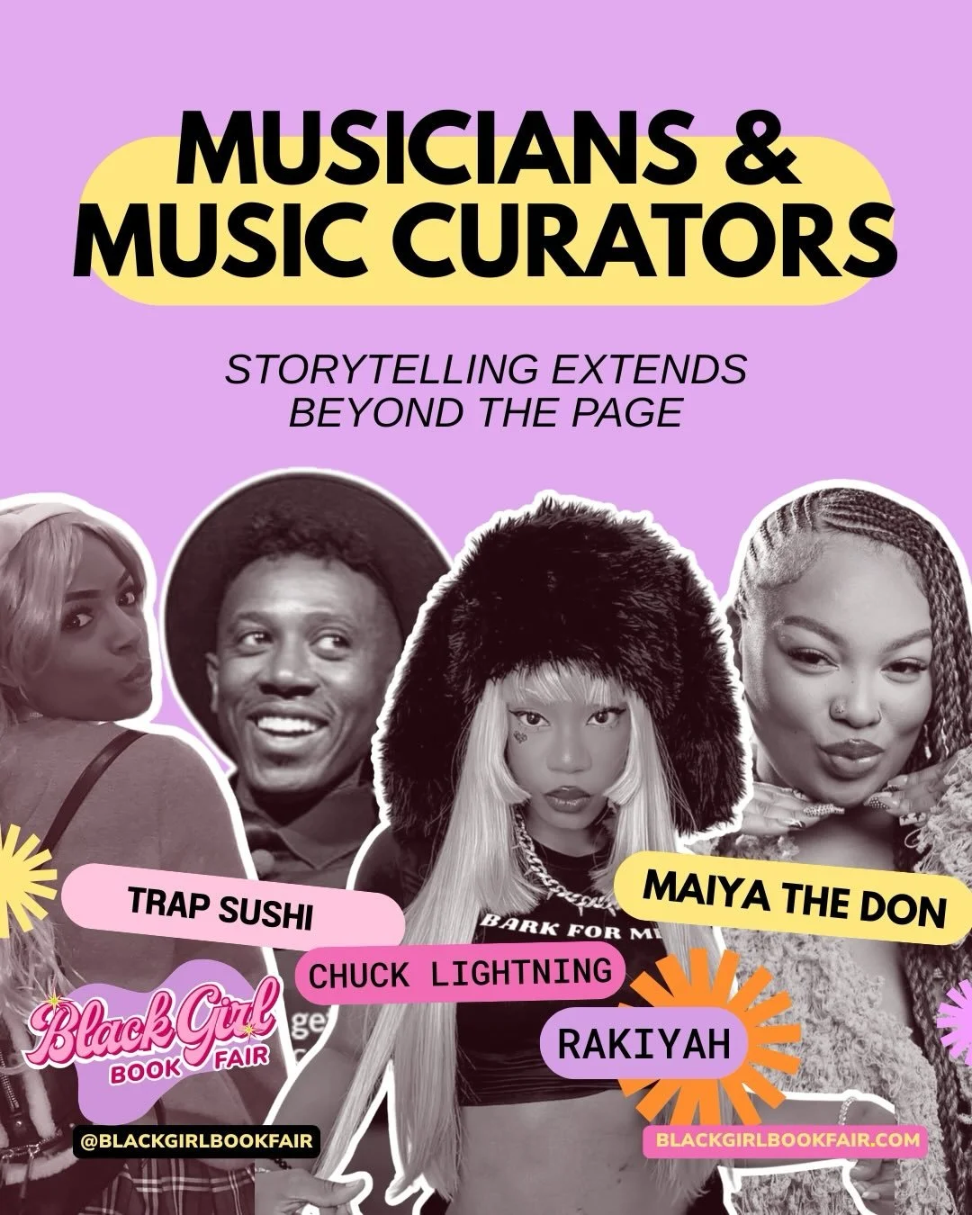 We&rsquo;re big fans of storytelling&mdash;on and off the page! Music is just as moving as literature and lyrics can make us feel seen&hellip;while shaking a** 🤸🏾or head banging. Or crying 😭. Shout out to the music makers and music curators taking