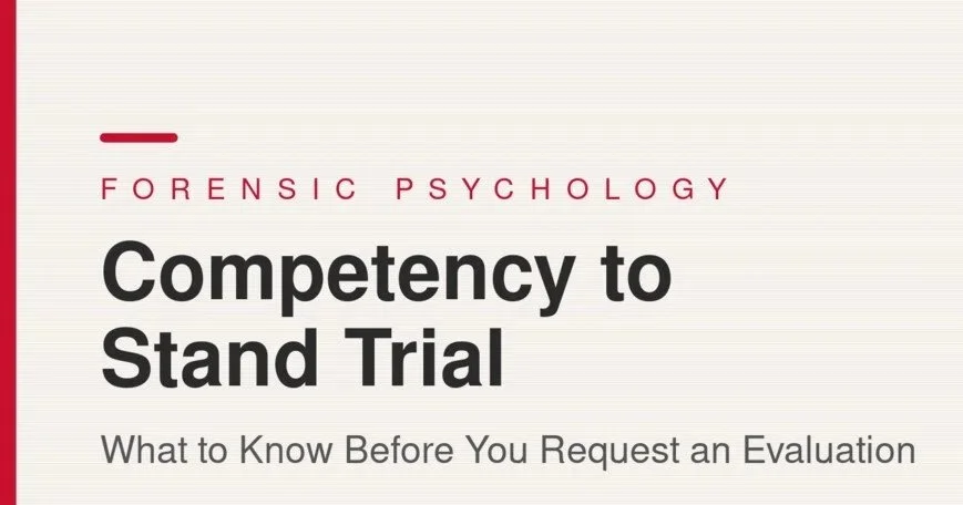 Seven Questions to Ask Before You Retain a Forensic Psychologist