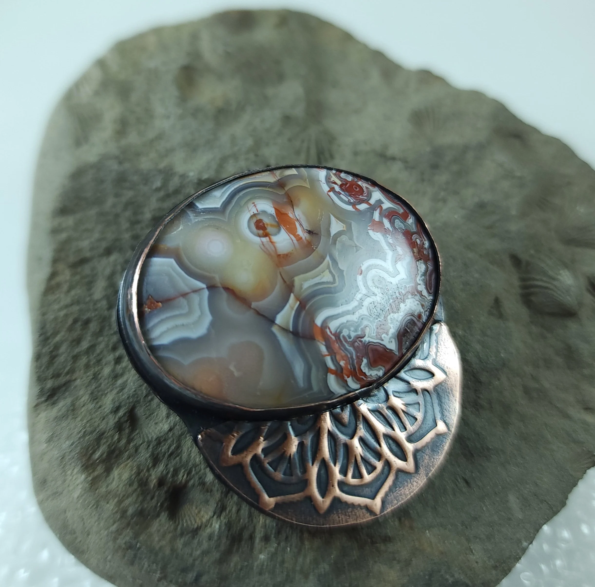 Red Crazy Lace Ponytail holder 2.jpg