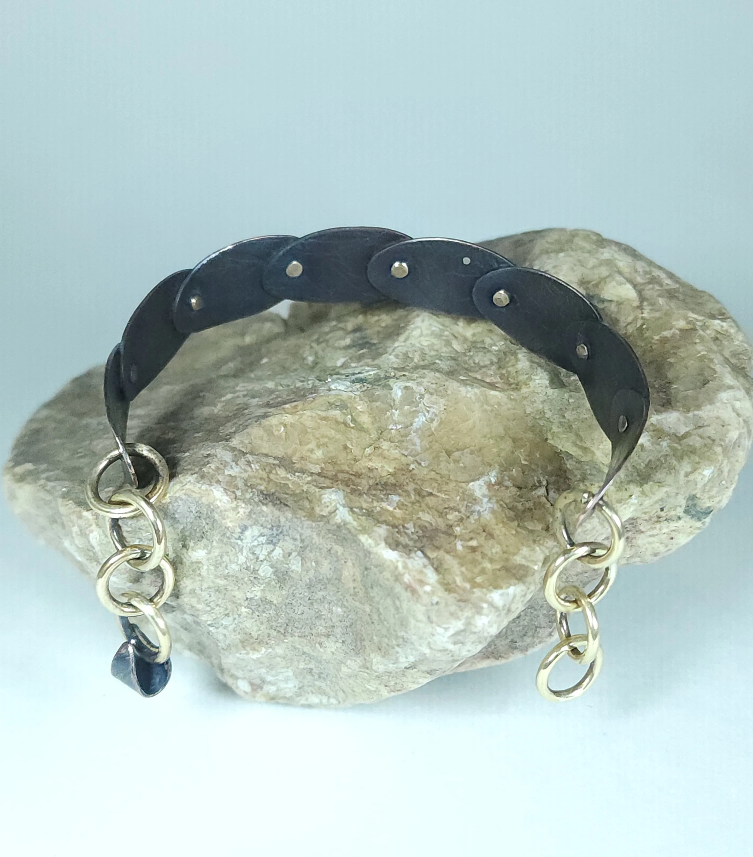 Copper Brass link bracelet 3.jpg