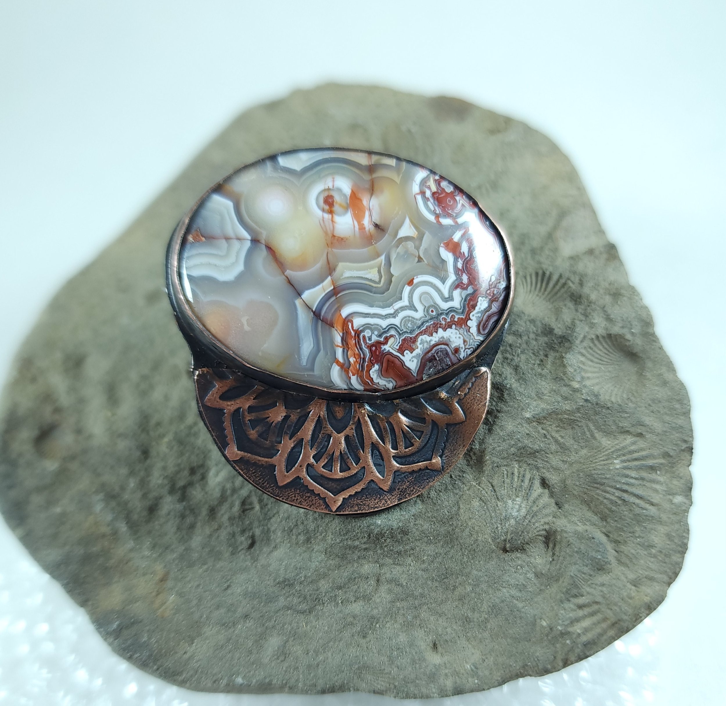 Red Crazy Lace Ponytail holder 1.jpg