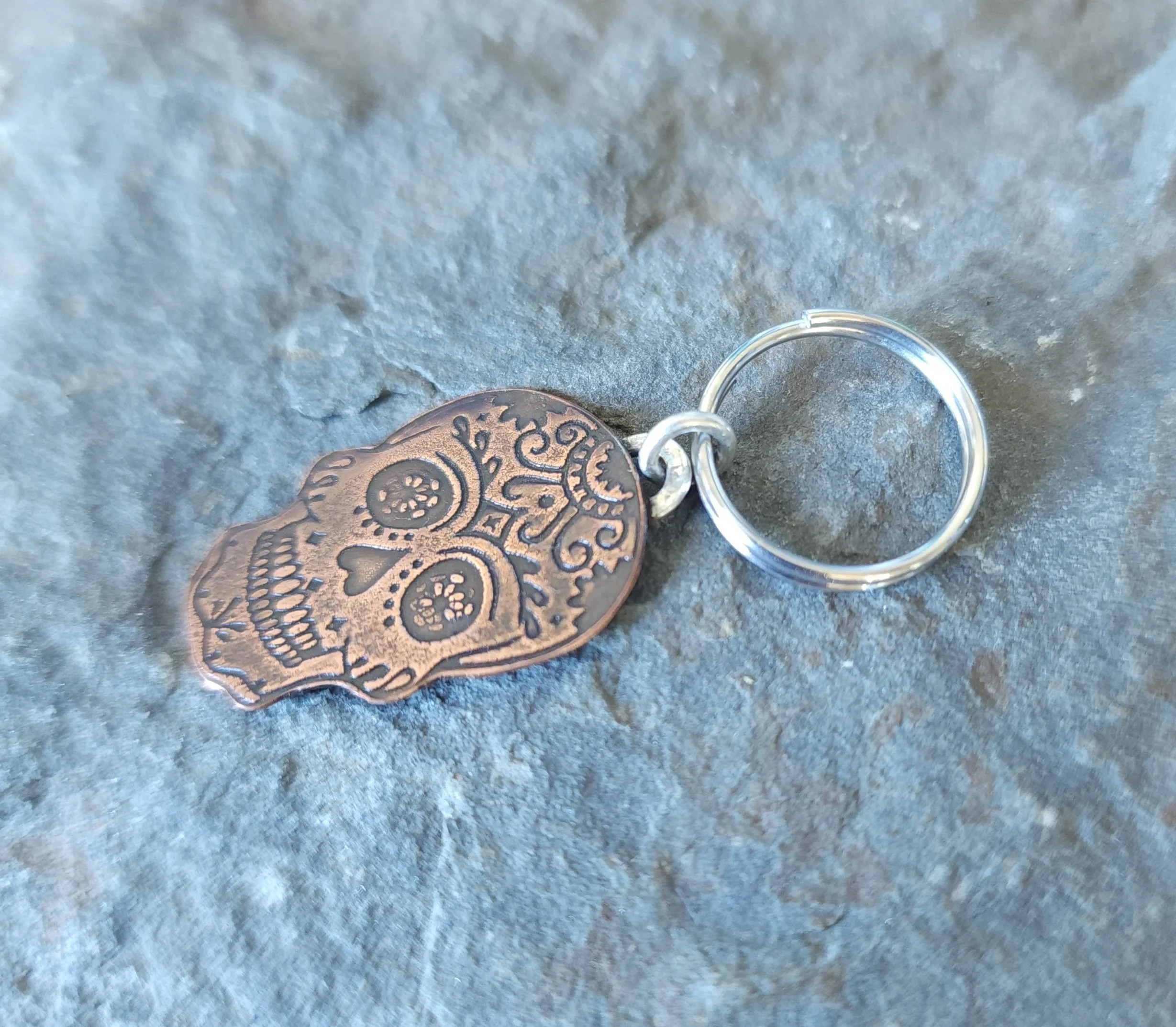 Sugar skull keyring 2.jpg
