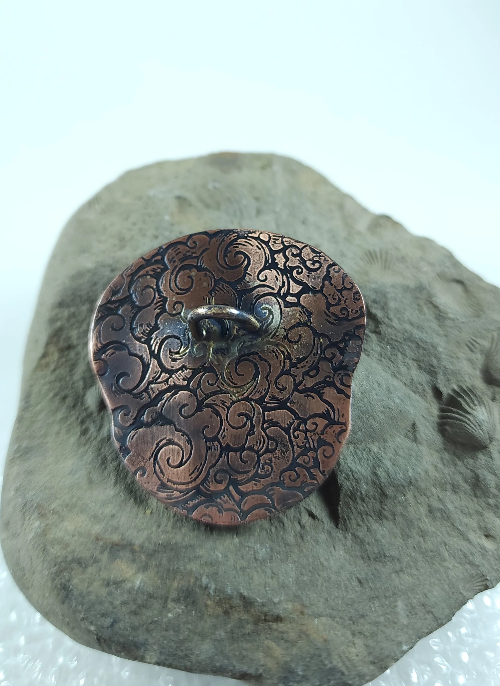 Red Crazy Lace Ponytail holder 4.jpg