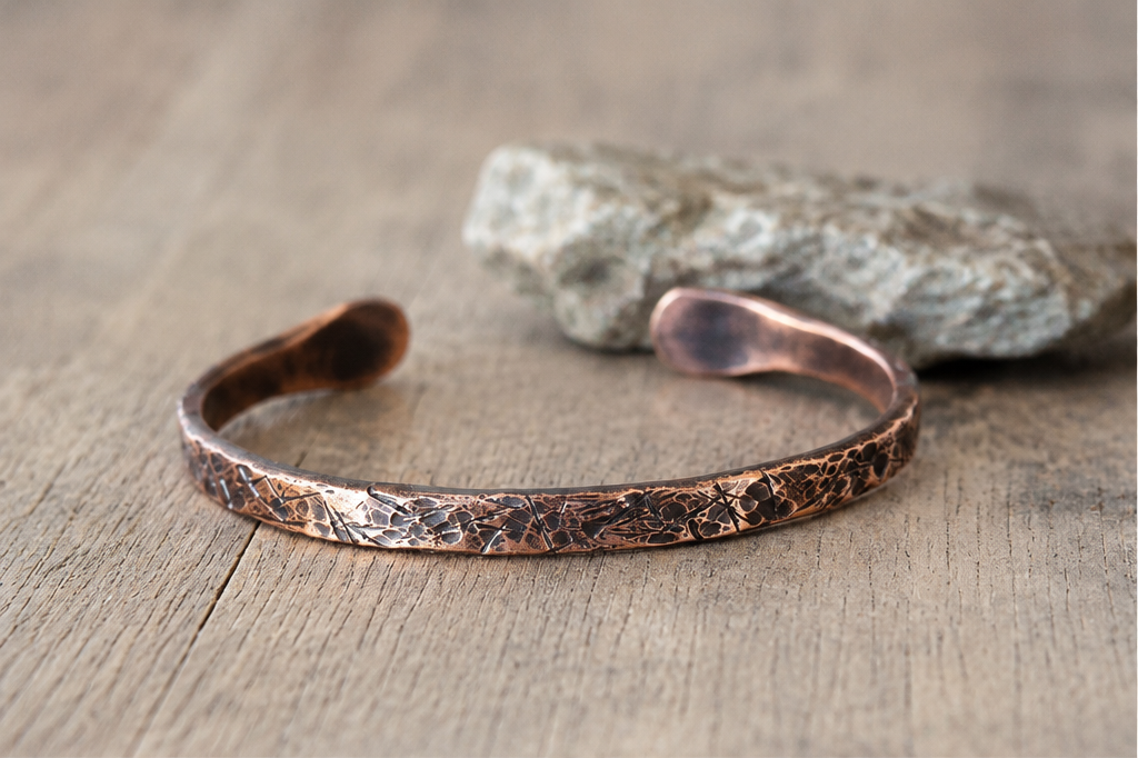 Hand-Forged Copper Cuff