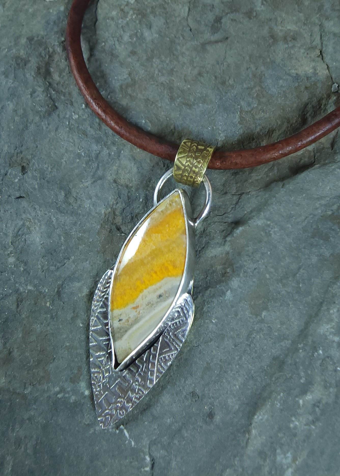 Bumblebee jasper pendant 5.jpg