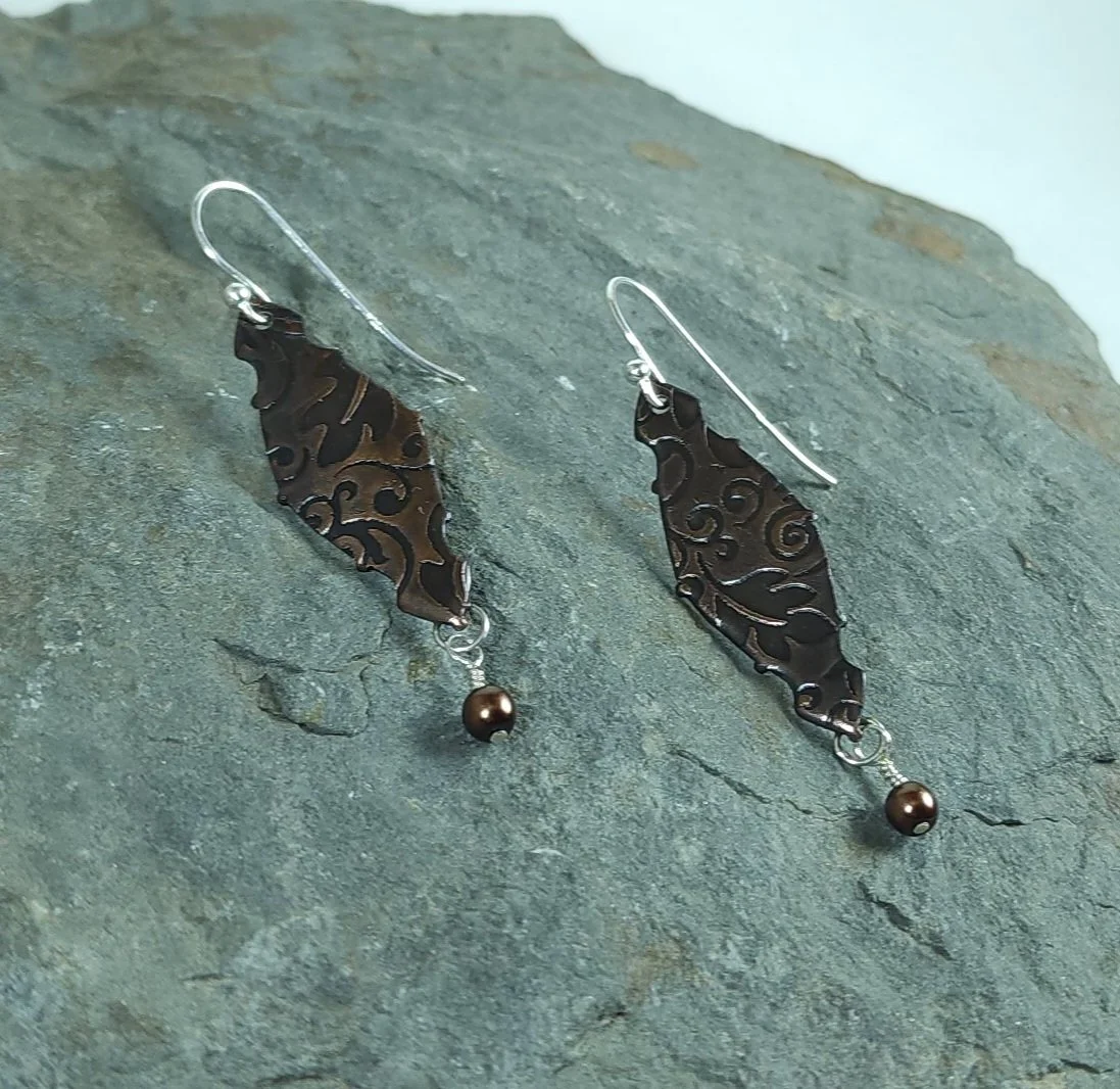 Copper with glass earrings 3.jpg